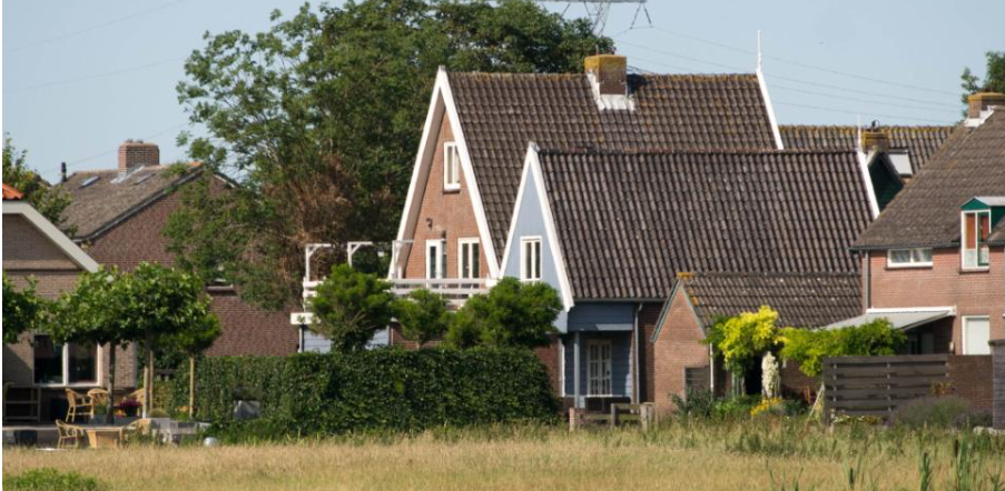 Bed en breakfast aan het zuideinde